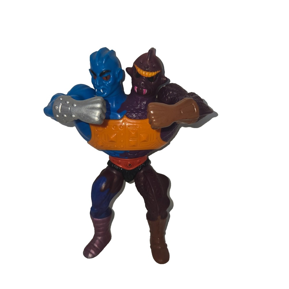 Masters of the Universe 1983 Two Bad Action Figure Missing Shield Good Cond.